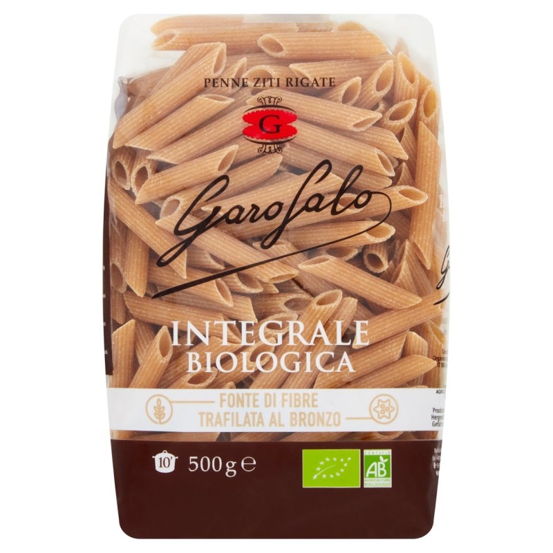 Meta description-Garofalo Penne Rigate Integrale 500g
