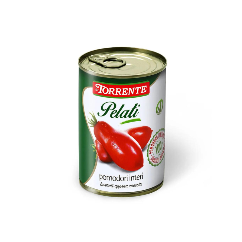 Meta description-La Torrente LAT Peeled Tomatoes 400g