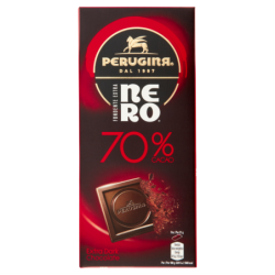 Meta description-Perugina Fondente Extra Nero 70% Cacao - 85 G