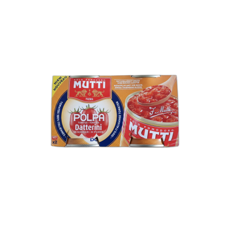 MUTTI LATTA POLPA DATTERINI X2