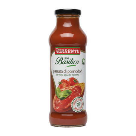 TORRENTE PASSATA BASILICO B.VETRO