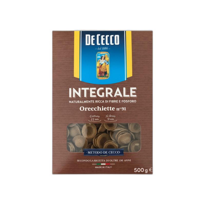 DE CECCO INTEGRALE ORECCHIETTE N91