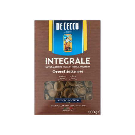 DE CECCO INTEGRALE ORECCHIETTE N91