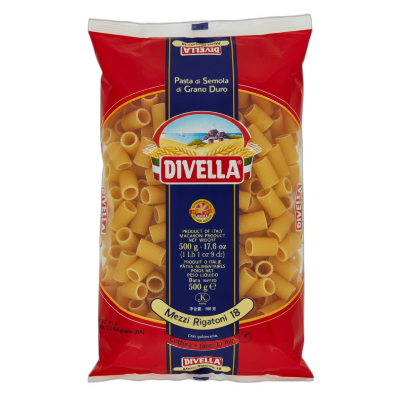 DIVELLA 18 MEZZI RIGATONI
