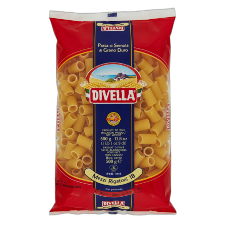 DIVELLA 18 MEZZI RIGATONI
