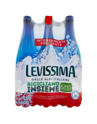Meta description-Levissima Acqua Intensamente Frizzante 25% RPET 6 X 1 L