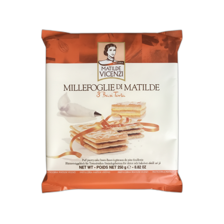 TORTA MILLEFOGLIE 3 BASI 250G