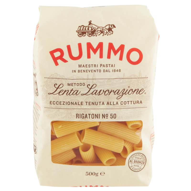 Meta description-Rummo Pasta 500gr N°050 Rigatoni