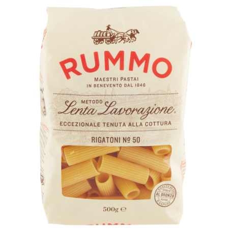 Meta description-Rummo Pasta 500gr N°050 Rigatoni