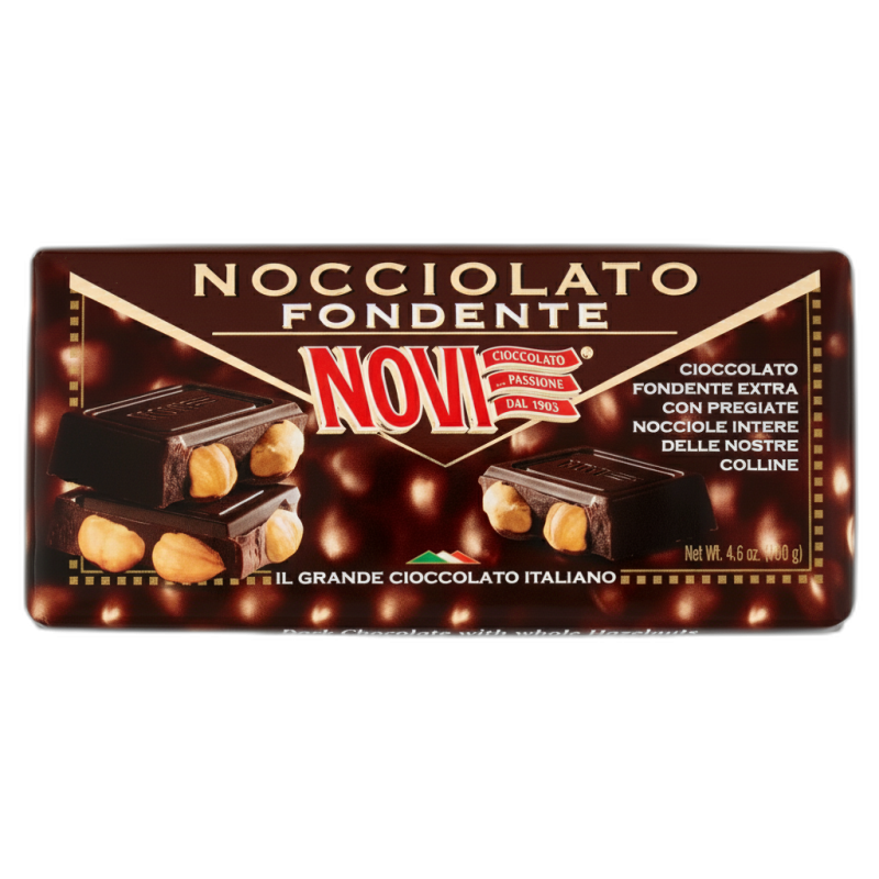 NOVI TAVOLETTA NOCCIOLATO FONDENTE 130 GR