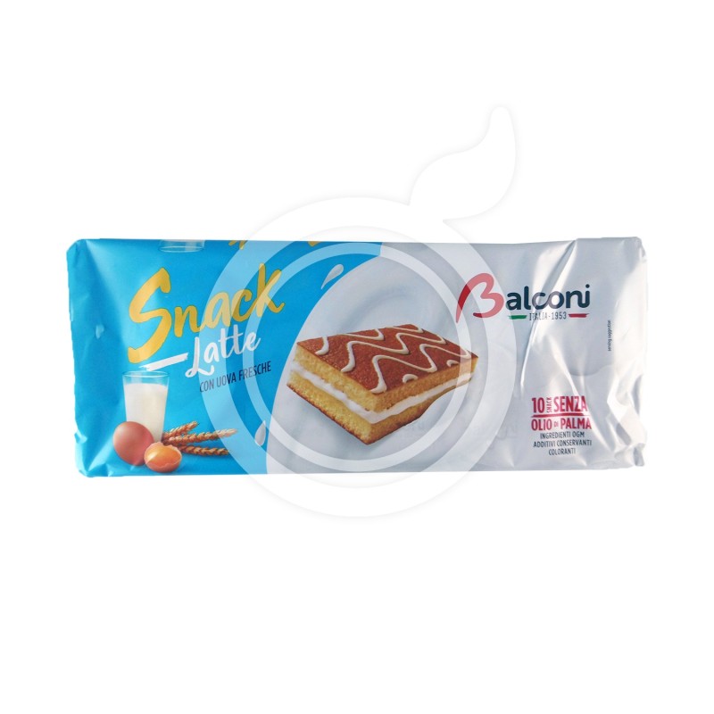 Meta description-Balconi Milk Snack Snack Al Latte 10 X 28g 280g
