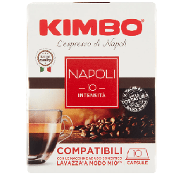 Meta description-Kimbo 10 Caps *A Modo Mio Napoli