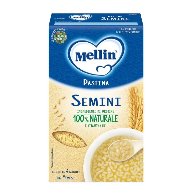 Meta description-Mellin Pastina Semini, 320g