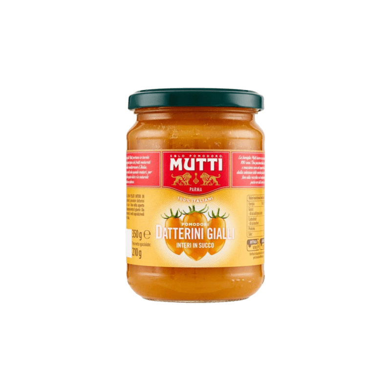 MUTTI VETRO DATTERINI GIALLI SUCCO
