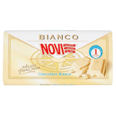 NOVI TAVOLETTA CIOCCOLATO BIANCO GR.100
