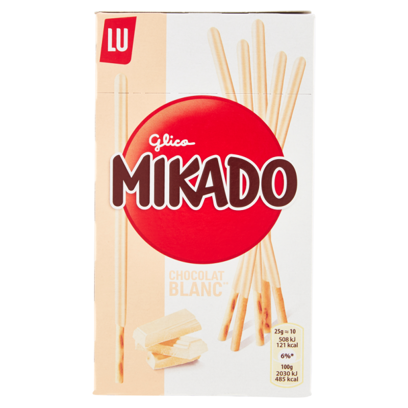 Meta description-Mikado LU Chocolat Blanc 70g
