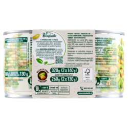BONDUELLE LATTA MIX CECI/EDAMAME GR160X2