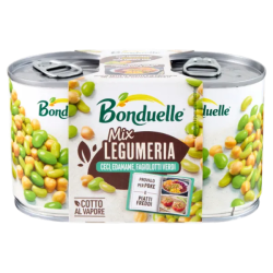 BONDUELLE LATTA MIX CECI/EDAMAME GR160X2
