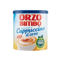 Meta description-Orzo Bimbo Cappuccino d’Orzo Solubile Gr150