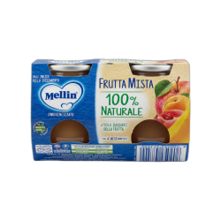 MELLIN 2X100 FRUTTA MISTA OMOGENEIZZ.