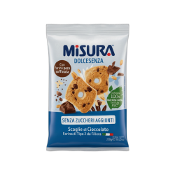 MISURA BISCOTTI SENZA ZUCCHERO  CIOCCOLATO