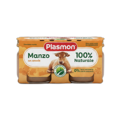 PLASMON OMO MANZO 2X80G