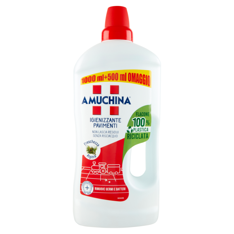Meta description-Amuchina Pavimenti Freschezza Alpina 1000 E 500 Ml